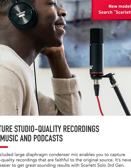 Load image into Gallery viewer, Scarlett Solo Studio 3Rd Gen Recording Bundle
