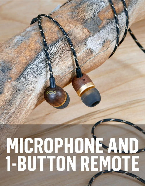 Load image into Gallery viewer, Smile Jamaica Wired: Wired Earphones with Microphone, Noise Isolating Design, and Sustainable Materials, Brass
