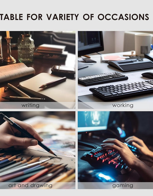Load image into Gallery viewer, Cork Desk Mat - Dual-Sided Desk Pad for Office and Home - Desk Organization and Accessories - Ideal for Large Mouse Pad and Desk Mats on Top of Desks(Dark Blue,90Cmx 43Cm)
