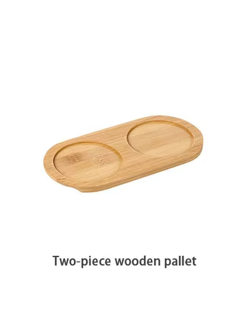 Load image into Gallery viewer, Ceramic Spice Rack Salt Shaker and Pepper Shaker Oil Bottle Set Kitchen Household Supplies for Spices Storage Jar with Cover
