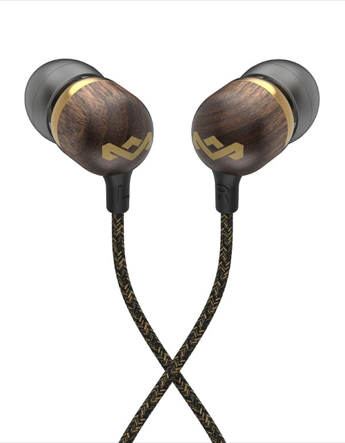 Load image into Gallery viewer, Smile Jamaica Wired: Wired Earphones with Microphone, Noise Isolating Design, and Sustainable Materials, Brass
