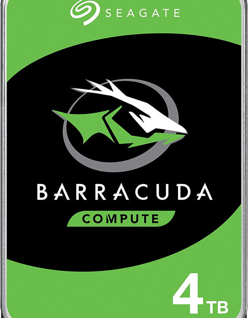Load image into Gallery viewer, Barracuda 4TB Internal Hard Drive HDD – 3.5 Inch Sata 6 Gb/S 5400 RPM 256MB Cache for Computer Desktop PC – Frustration Free Packaging ST4000DMZ04/DM004
