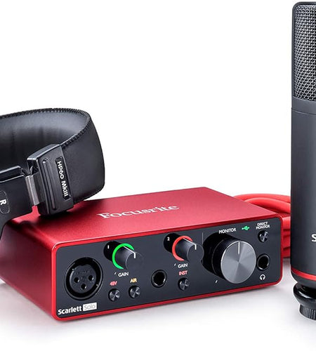 Scarlett Solo Studio 3Rd Gen Recording Bundle